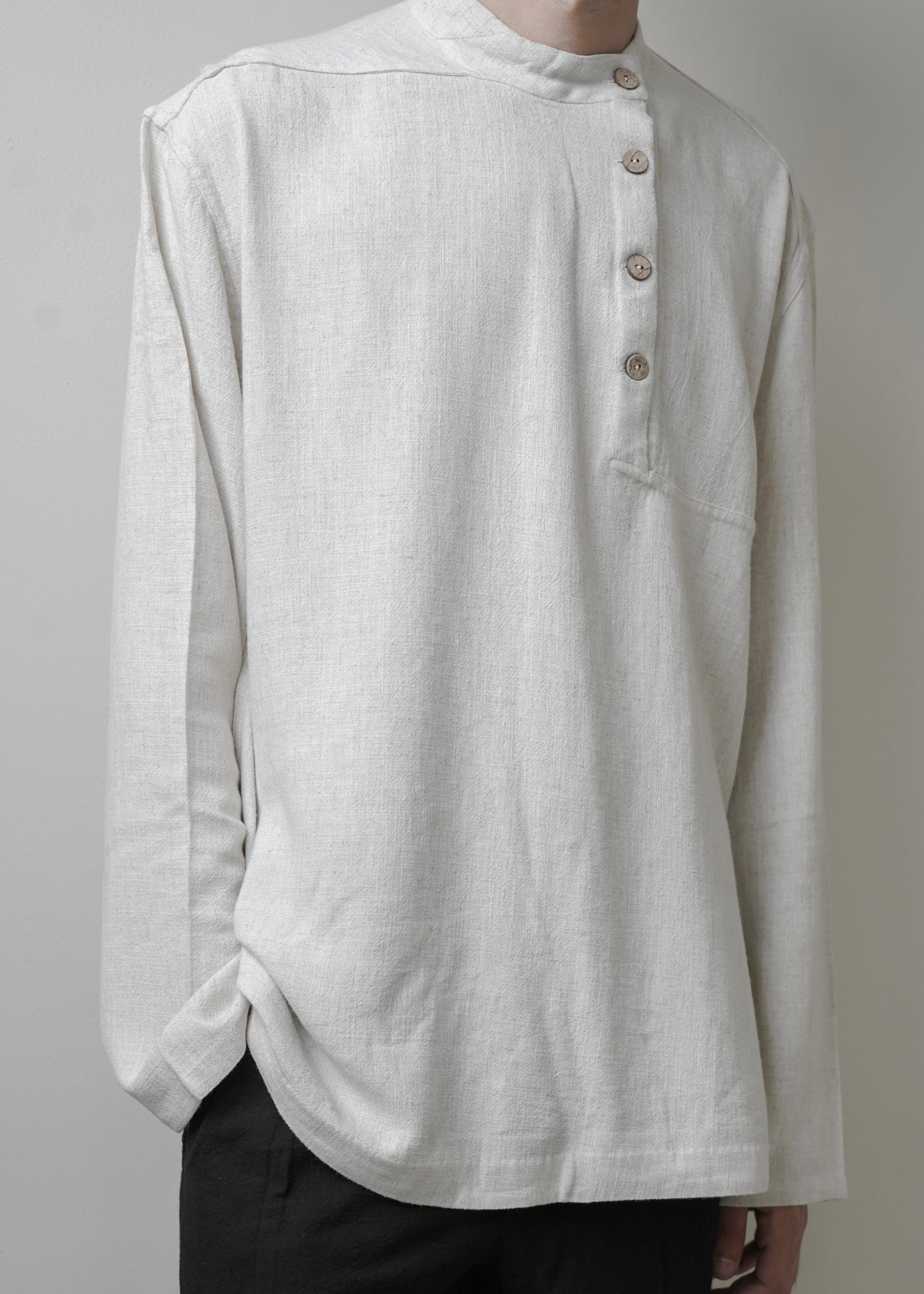 Band Collar Shirt