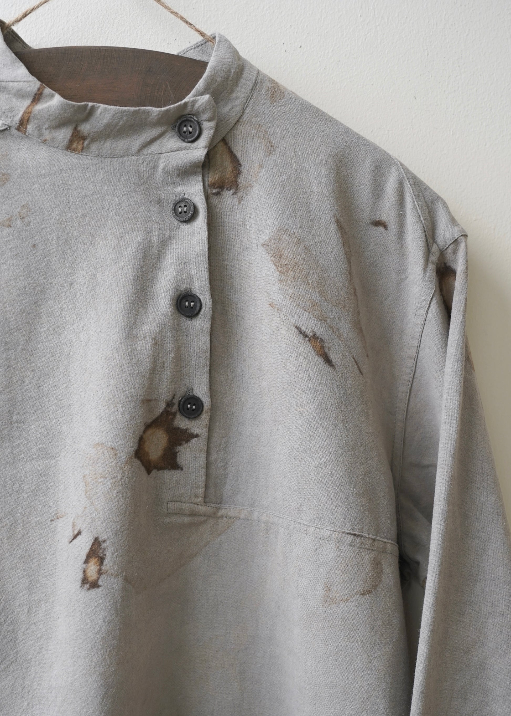 Band Collar Shirt