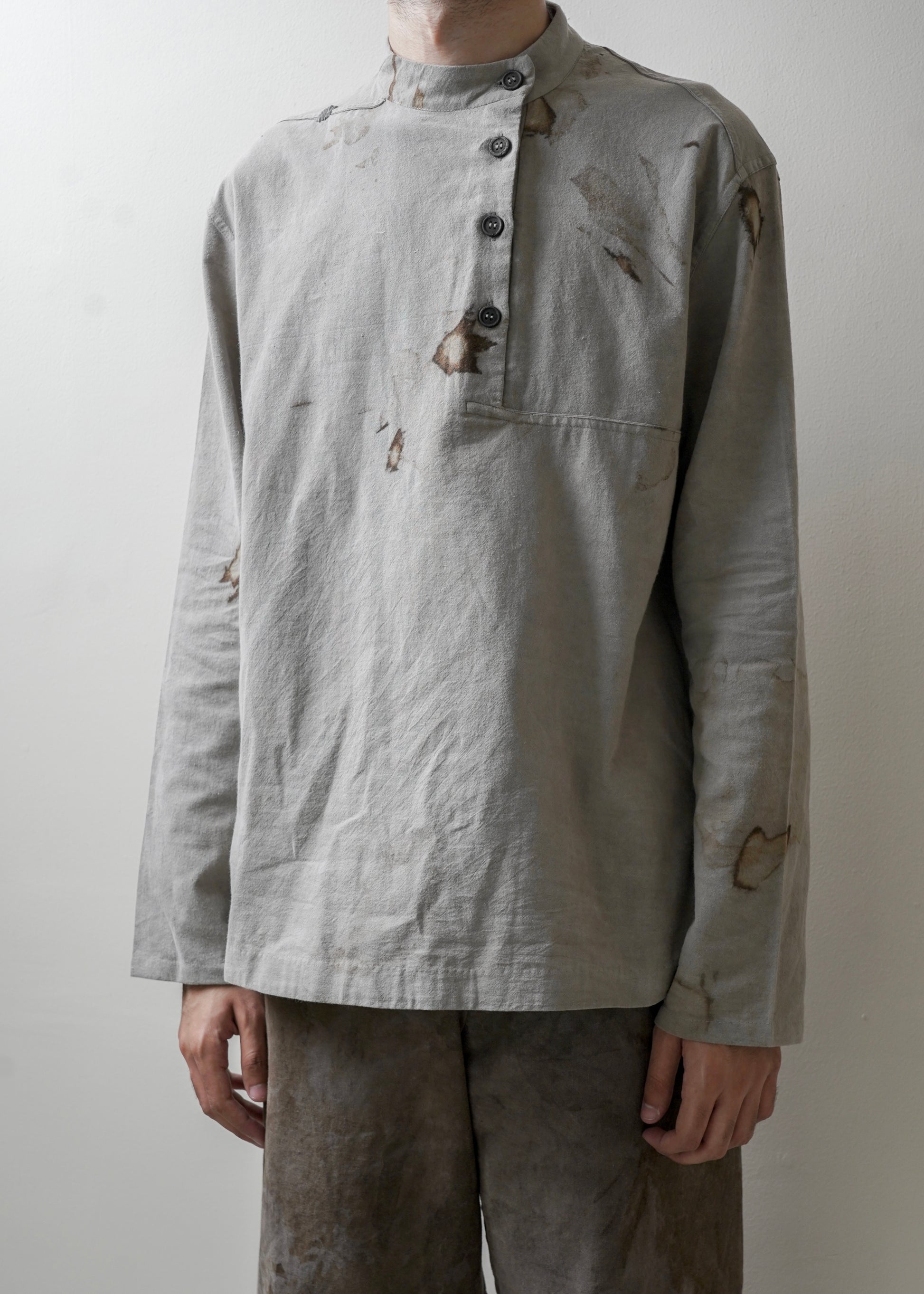 Band Collar Shirt