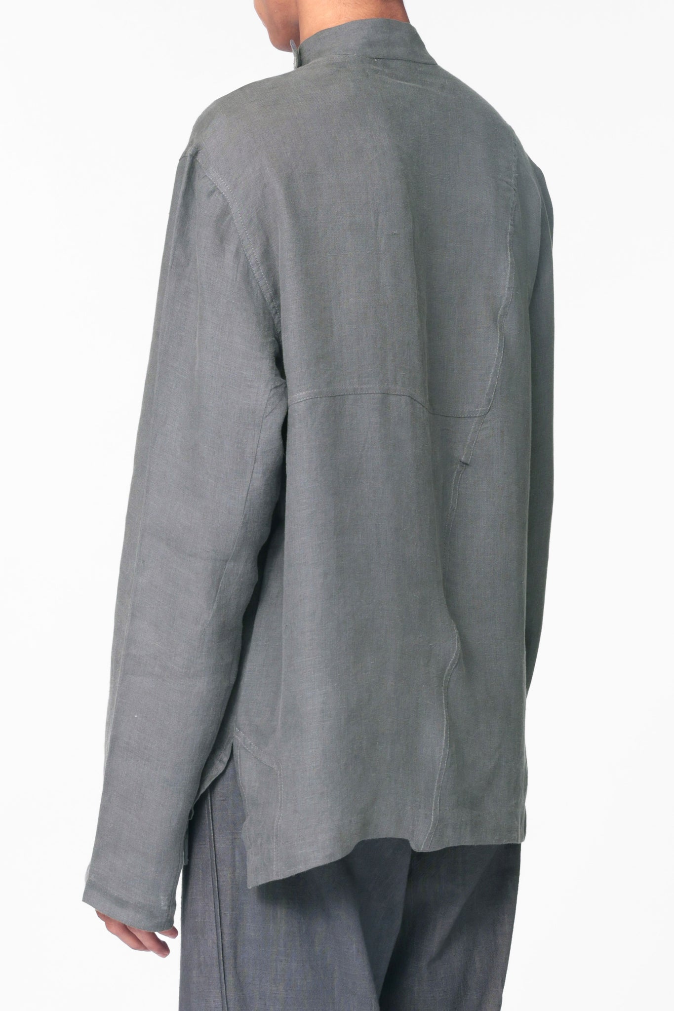 Band Pullover Grey